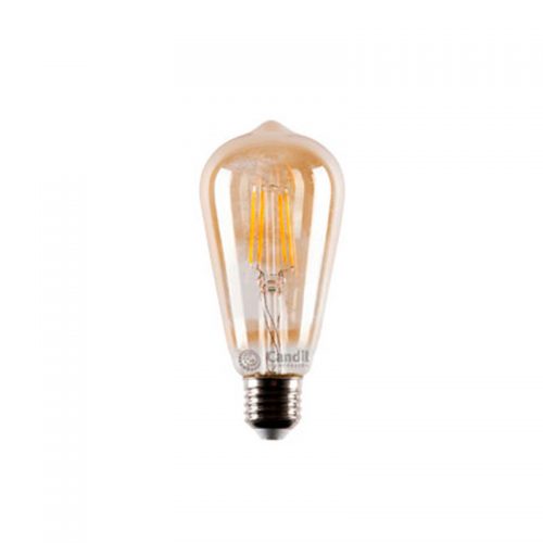 Lámpara Filamento LED E27 5W Vintage