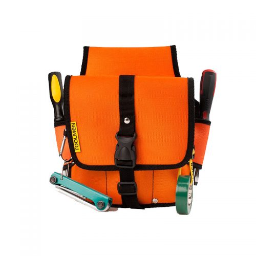 Cartuchera grande porta herramientas con tapa para cinturón T990