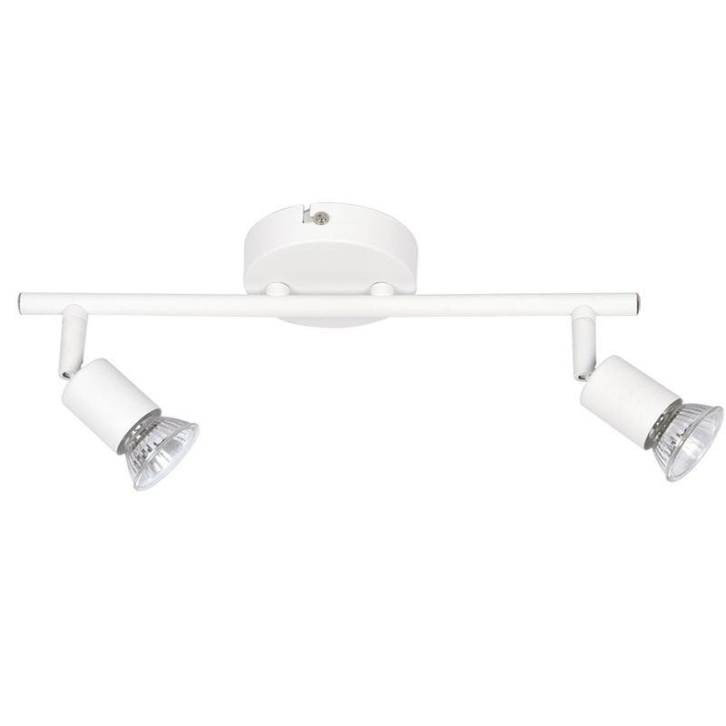 Aplique Spot Para Pared o Techo 2 Luces Gu10