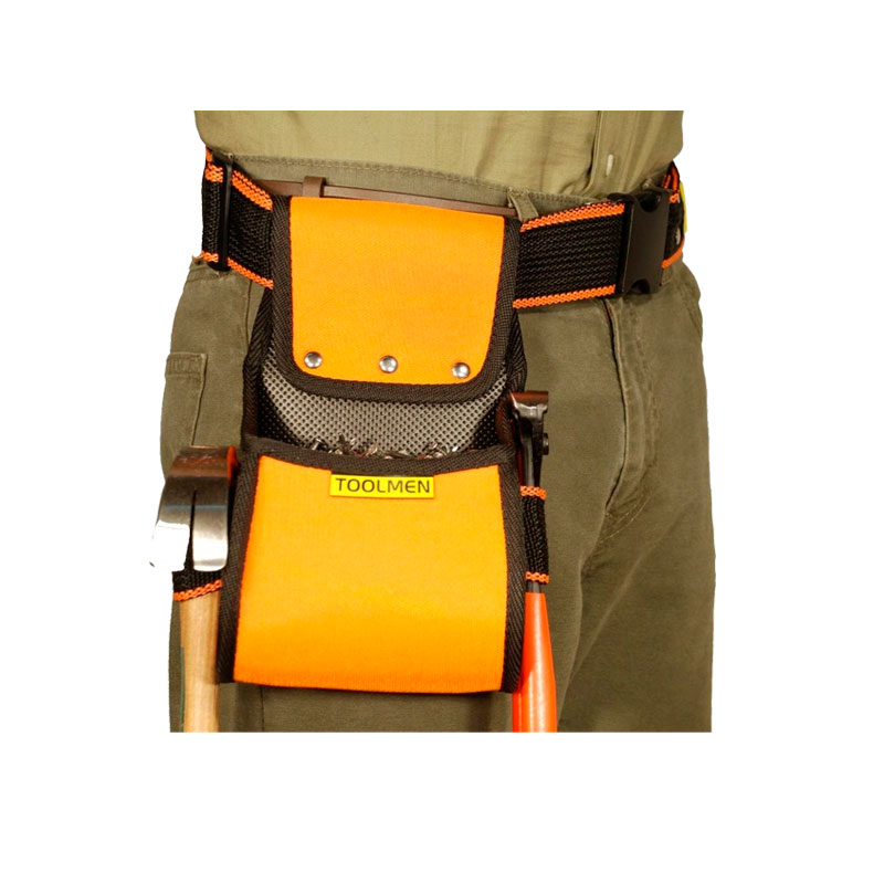 Cartuchera porta clavos y martillo carpintero T31 - Imagen 2