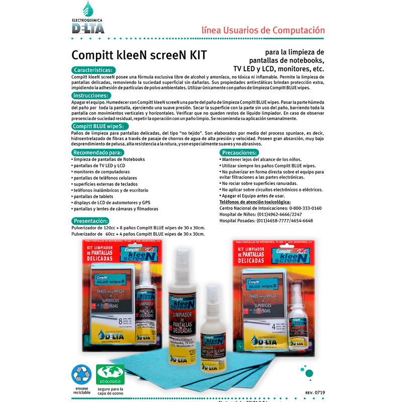 Kit de limpieza para pantallas y superficies delicadas - Imagen 3