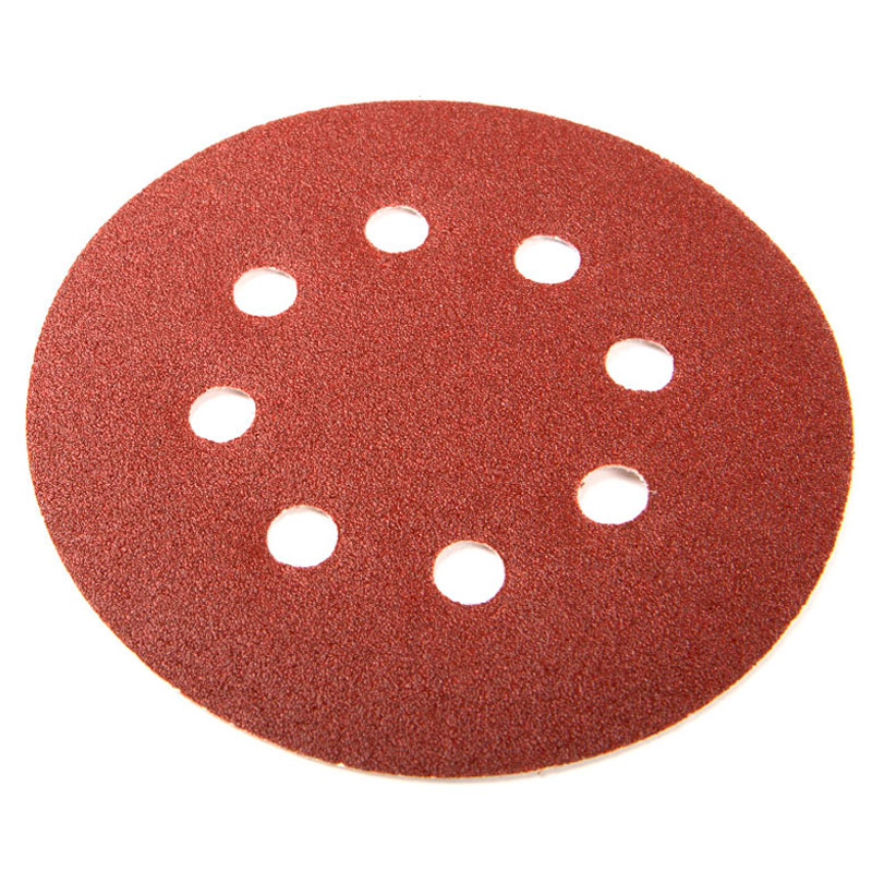Disco de lija de velcro 125mm para lijadora roto orbital por pack - Imagen 2