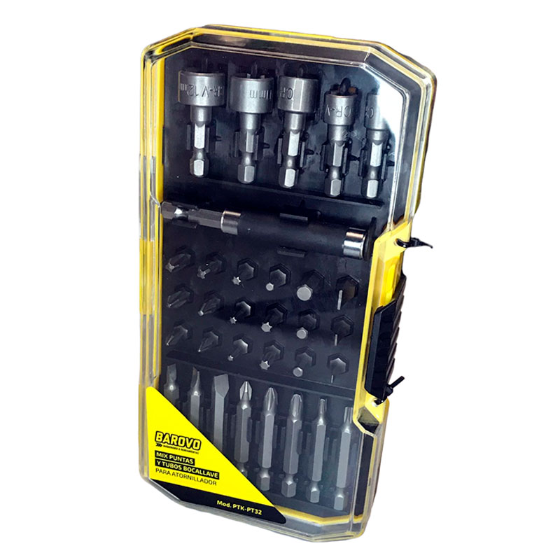 Mix 32 puntas y tubos bocallave para taladro atornillador - Imagen 3
