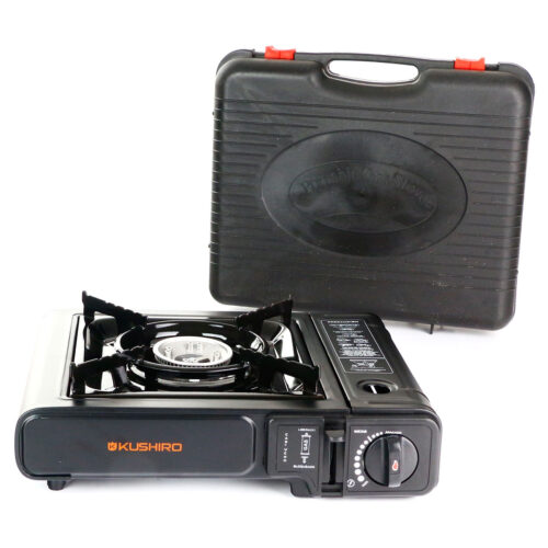 Anafe dual portátil para camping