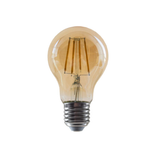 Lámpara Led Filamento Clásica 4w A60 Vintage Ultra cálida