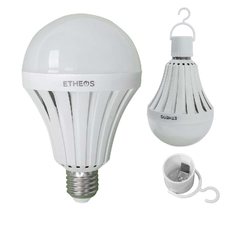 Lámpara Led Autónoma 9W Luz fría
