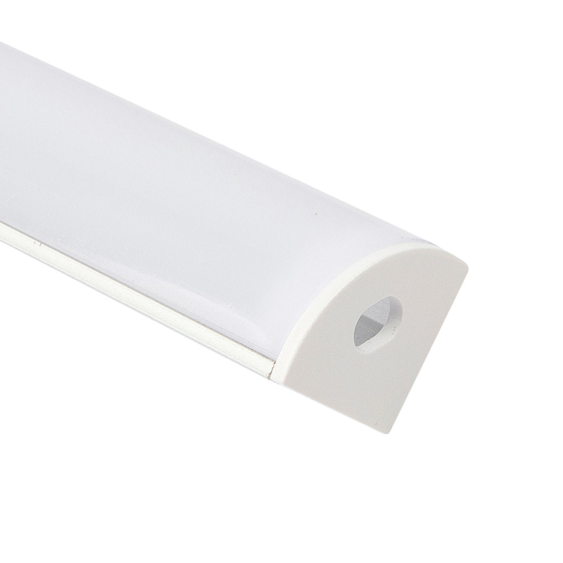 Perfil de aluminio esquinero para tira led