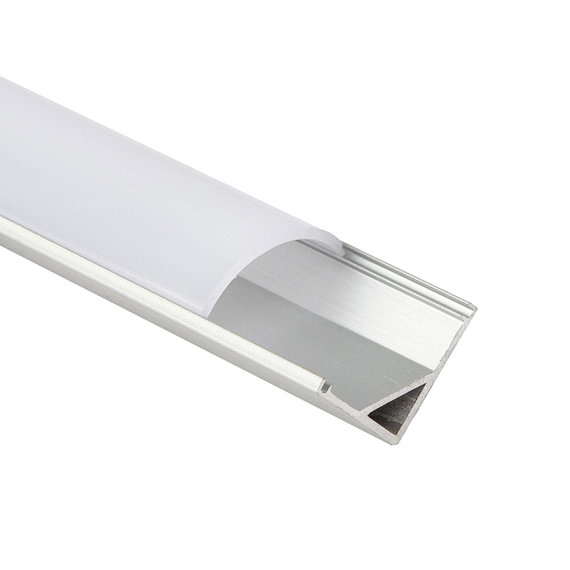 Perfil de aluminio esquinero para tira led - Imagen 3