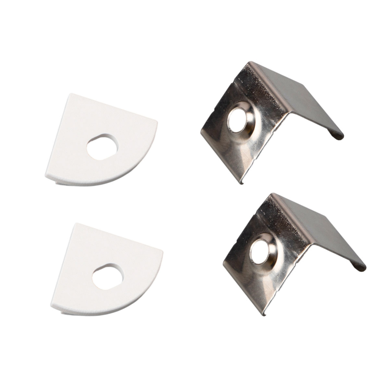 Perfil de aluminio esquinero para tira led - Imagen 4