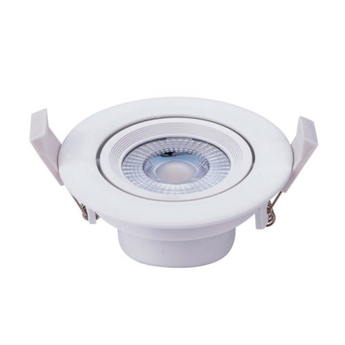 Spot Led de Embutir Orientable Redondo Tipo Dicroica 7w