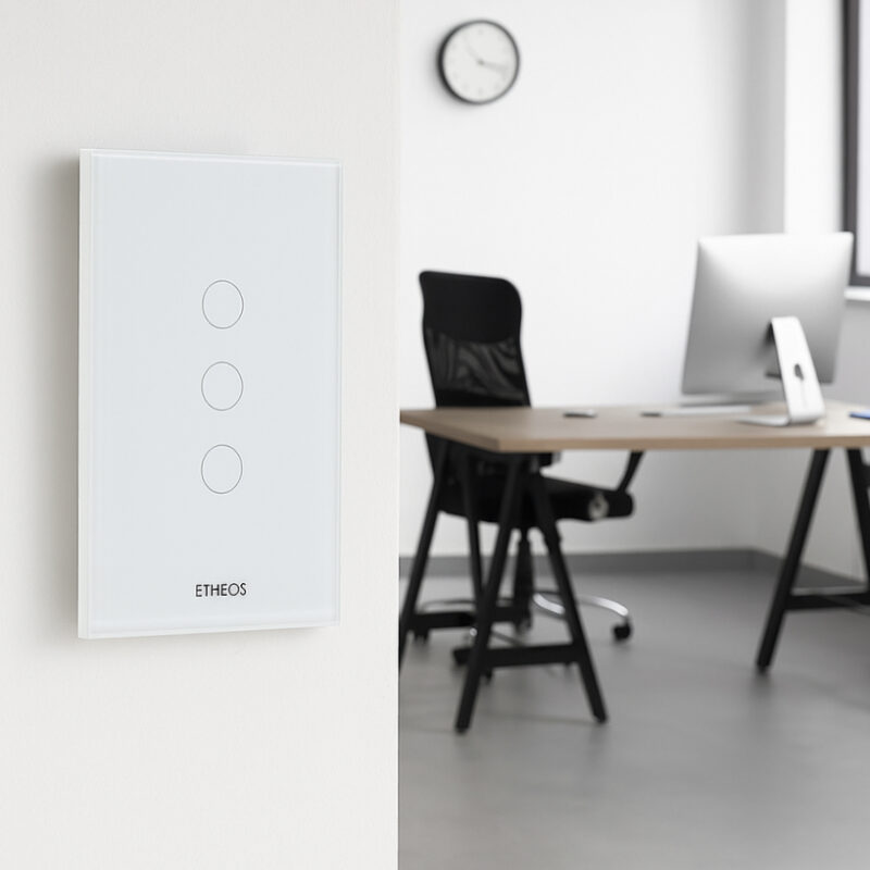 Tecla interruptor smart táctil 3 canales 10A 220V - Imagen 6