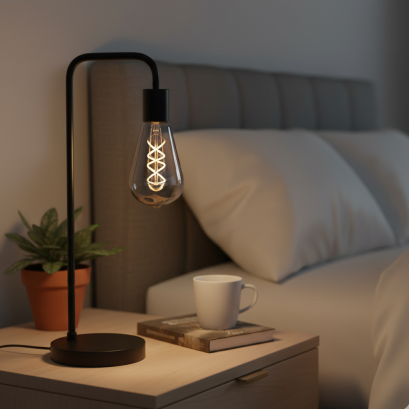 Lámpara Led Filamento Perita 4w ST64 Vintage Smoke - Imagen 2