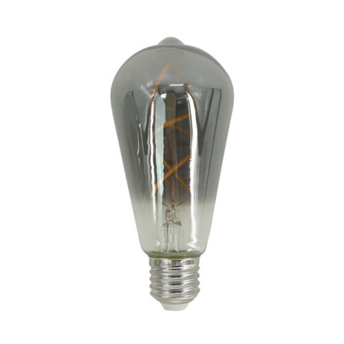 Lámpara Led Filamento Perita 4w ST64 Vintage Smoke