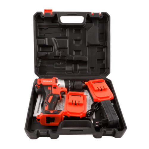 Taladro Percutor Inalámbrico 18v 13mm con 2 Baterías, maletín y accesorios