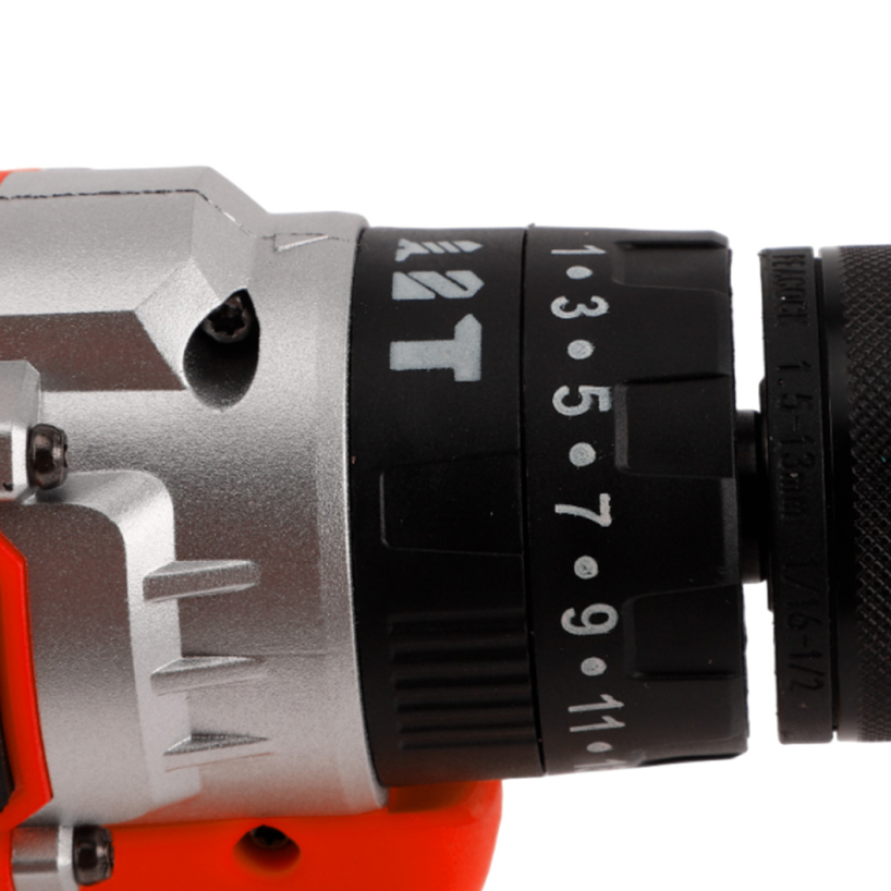 Taladro Percutor Inalámbrico 18v 13mm con 2 Baterías, maletín y accesorios - Imagen 8